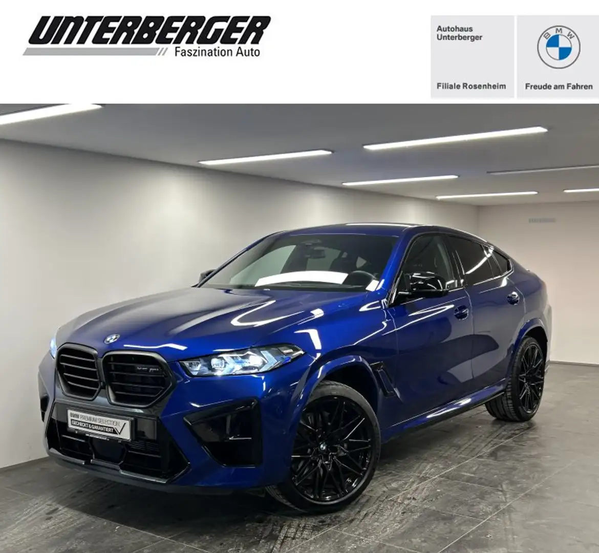 BMW X6 M Competition Harman/Kardon AHK DAB LED Komfortzgn. Azul - 1