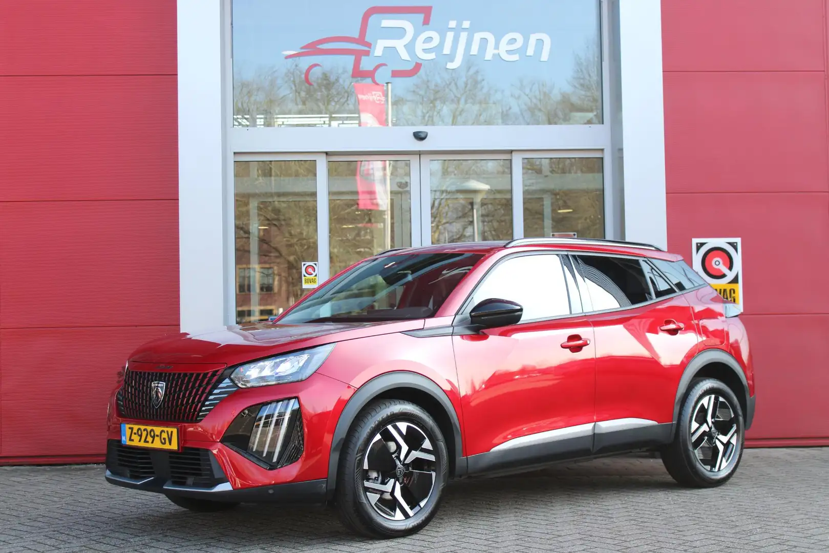 Peugeot 2008 1.2 100PK ALLURE | DRAADLOZE APPLE CARPLAY/ANDROID Rouge - 1