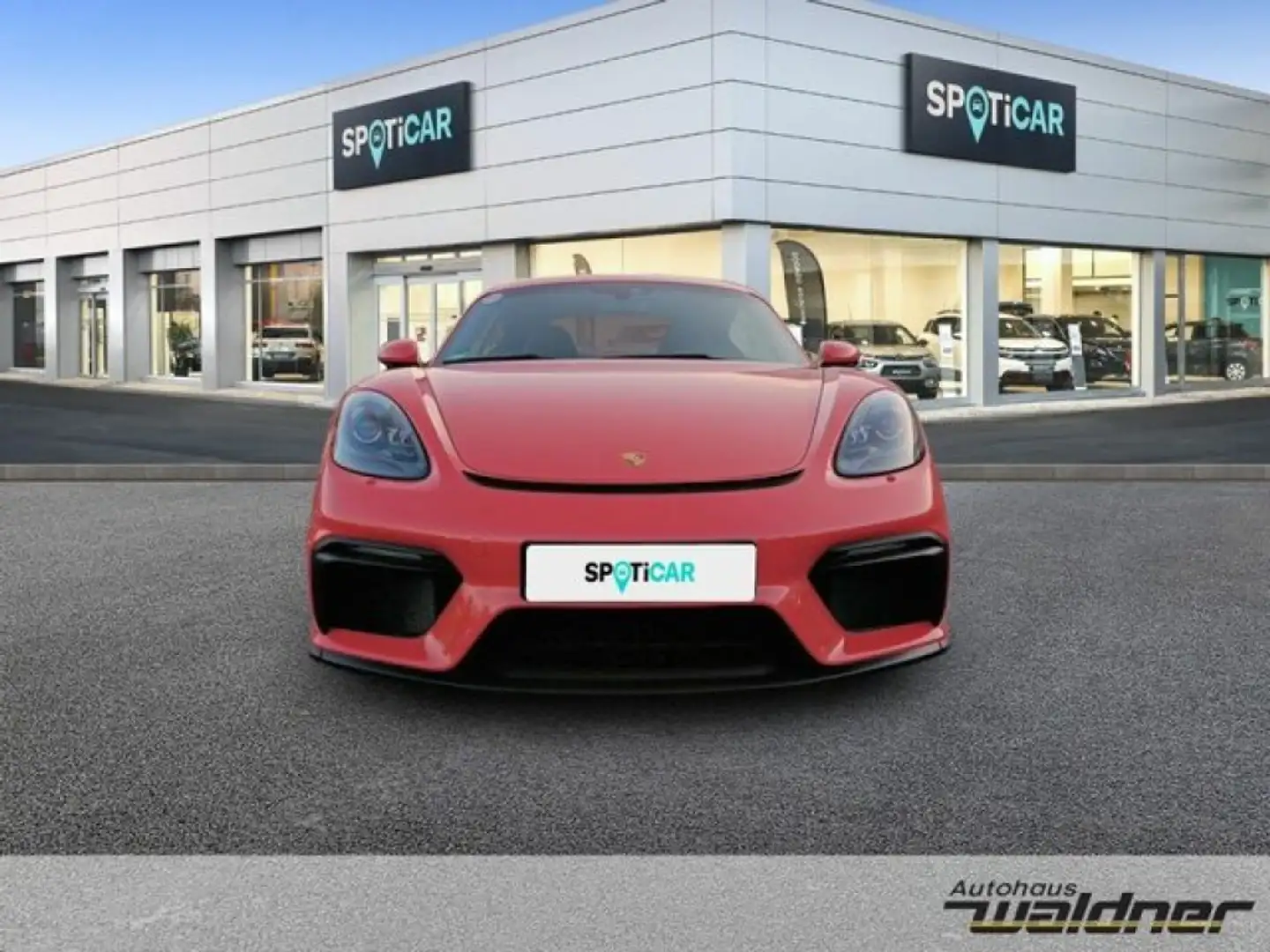 Porsche 718 Cayman GT4 Rojo - 2