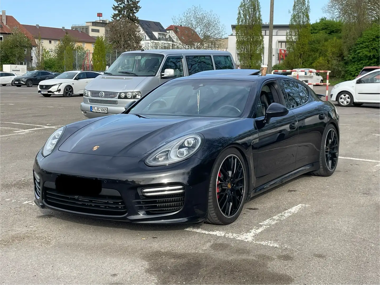 Porsche Panamera Turbo LED Burmester 21 zoll 360Kamera Voll crna - 1