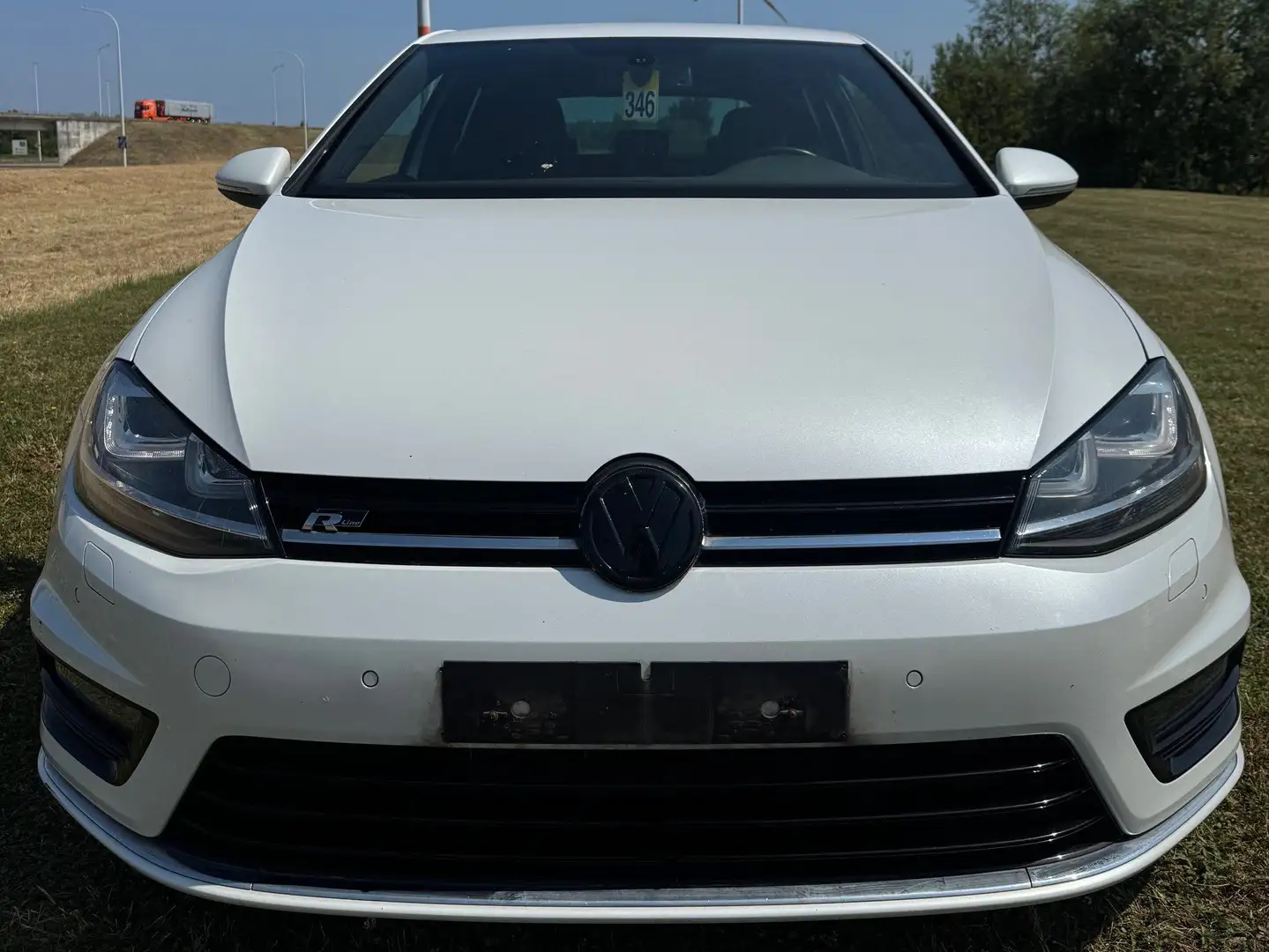 Volkswagen Golf R-Line / Garantie 12m. Blanc - 2