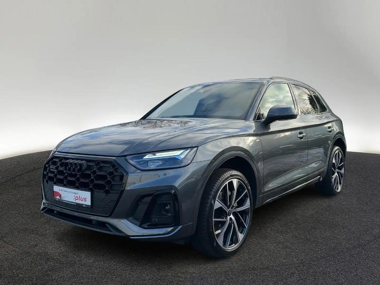 Audi Q5 40 TDI quattro S tronic S line AHK Nav Kamera Grau - 2