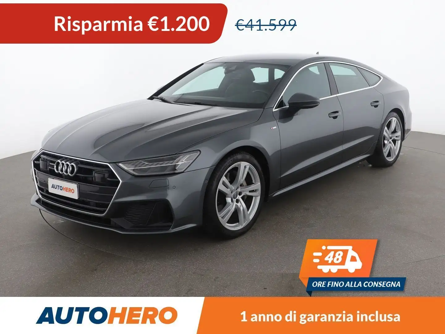 Audi A7 50 TDI quattro MHEV Gris - 1