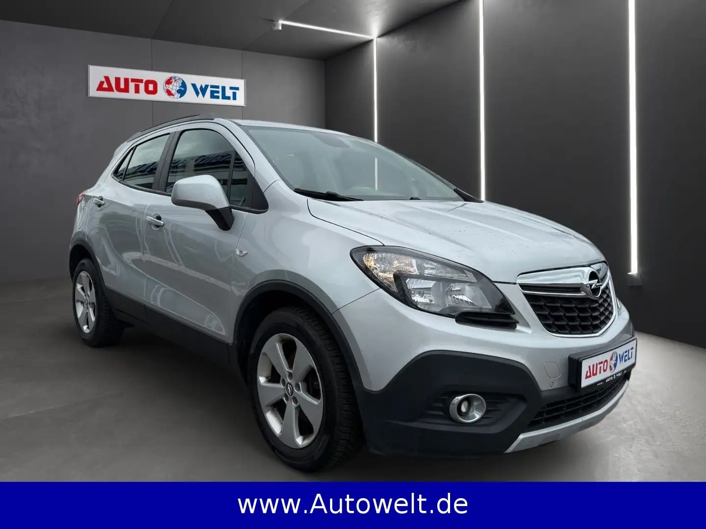 Opel Mokka 1.4 Turbo 4x4 Klima Winterpaket R-Kamera Silber - 2
