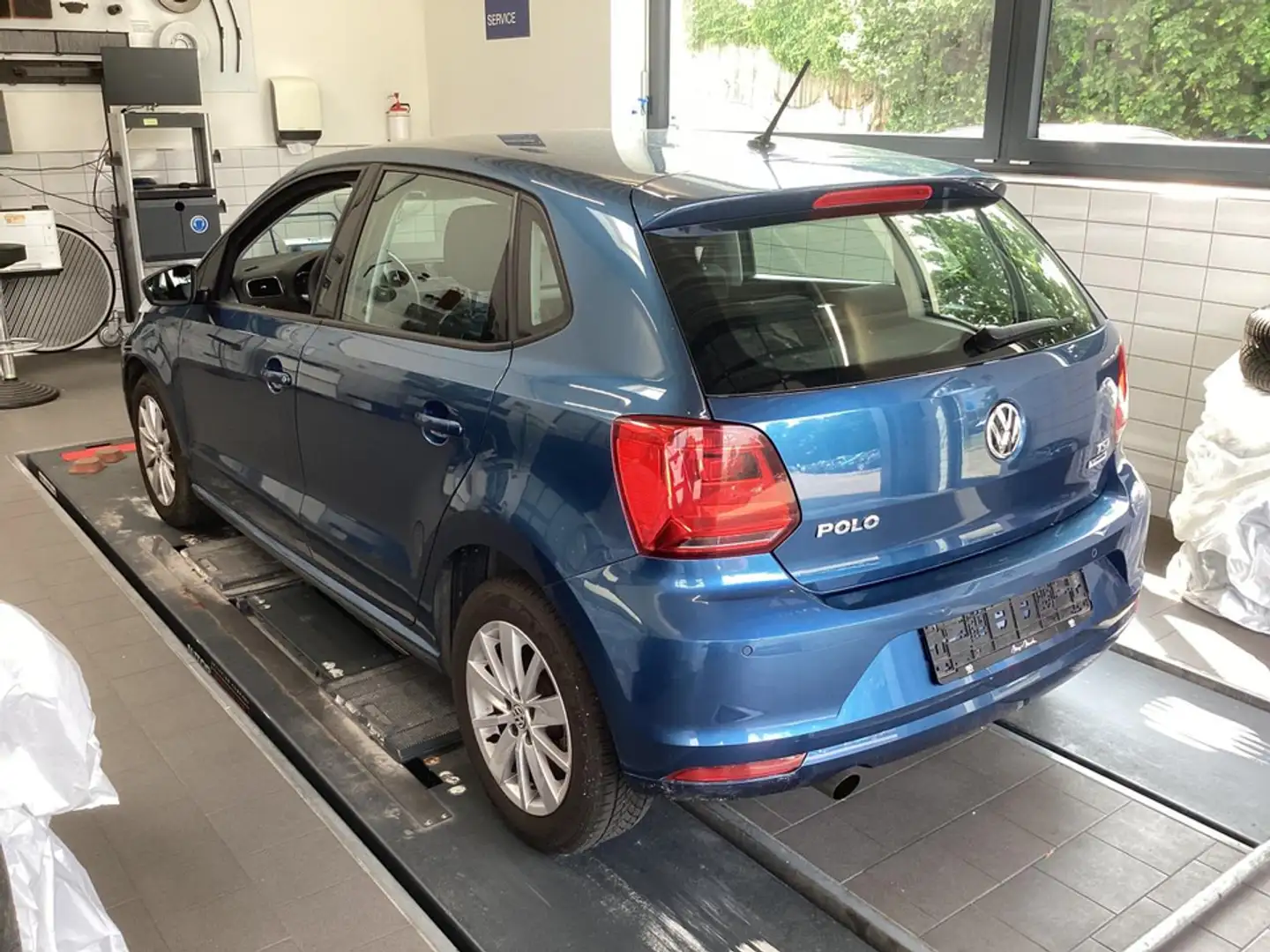 Volkswagen Polo 1.2 TSI BMT DSG Comfortline + GARANTIE Bleu - 2