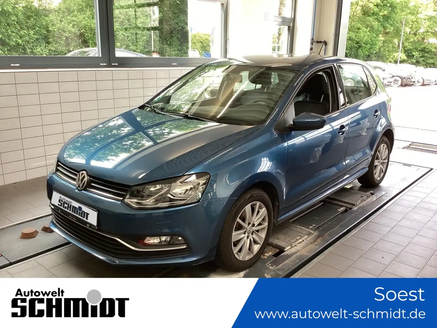 Volkswagen Polo 1.2 TSI BMT DSG Comfortline + GARANTIE Bleu - 1