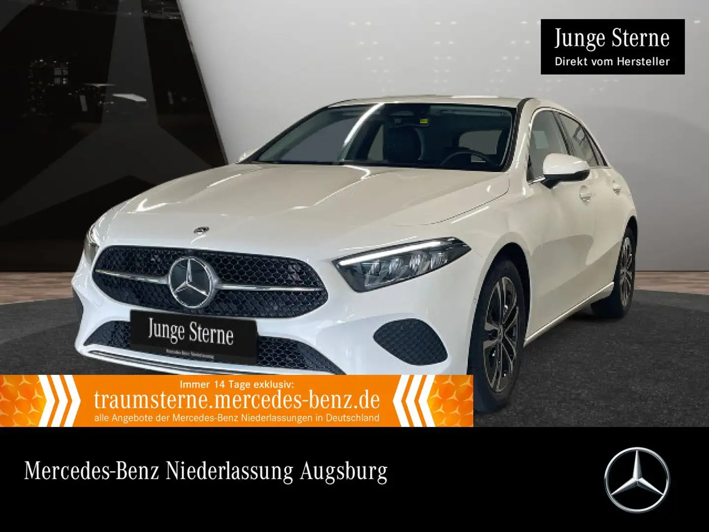 Mercedes-Benz A 200 PROGRESSIVE+AHK+LED+KAMERA+7G Blanc - 1