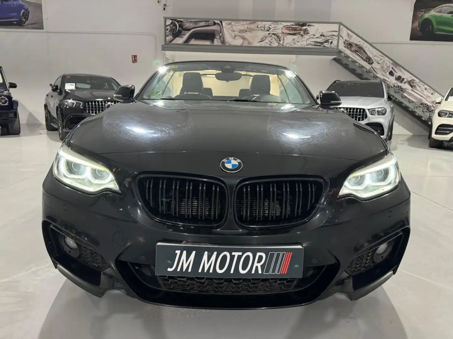 BMW 220 220dA Cabrio Negro - 2