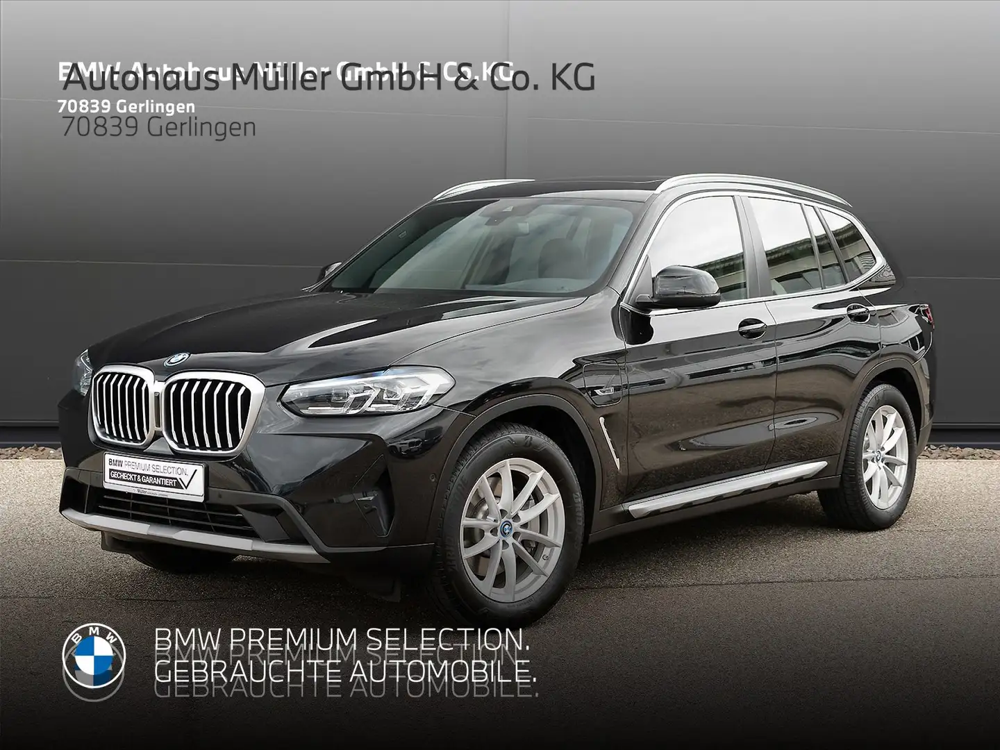 BMW X3 xDrive30e AHK GSD Kamera HUD DrivingAss 1VB Schwarz - 1
