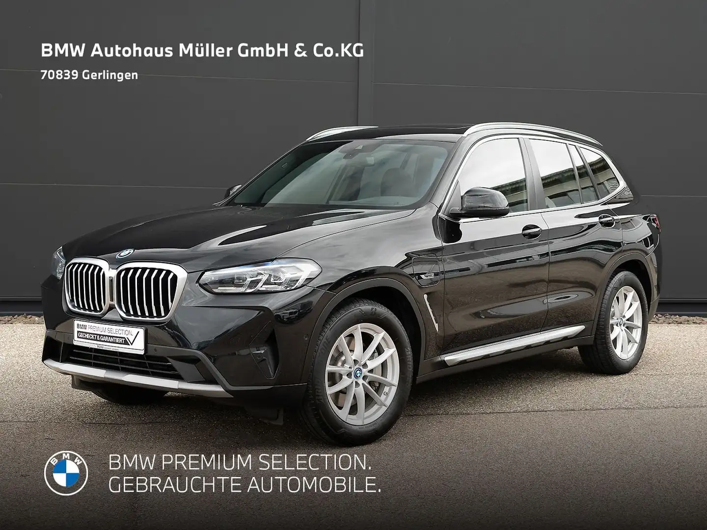 BMW X3 xDrive30e AHK GSD Kamera HUD DrivingAss 1VB Schwarz - 2