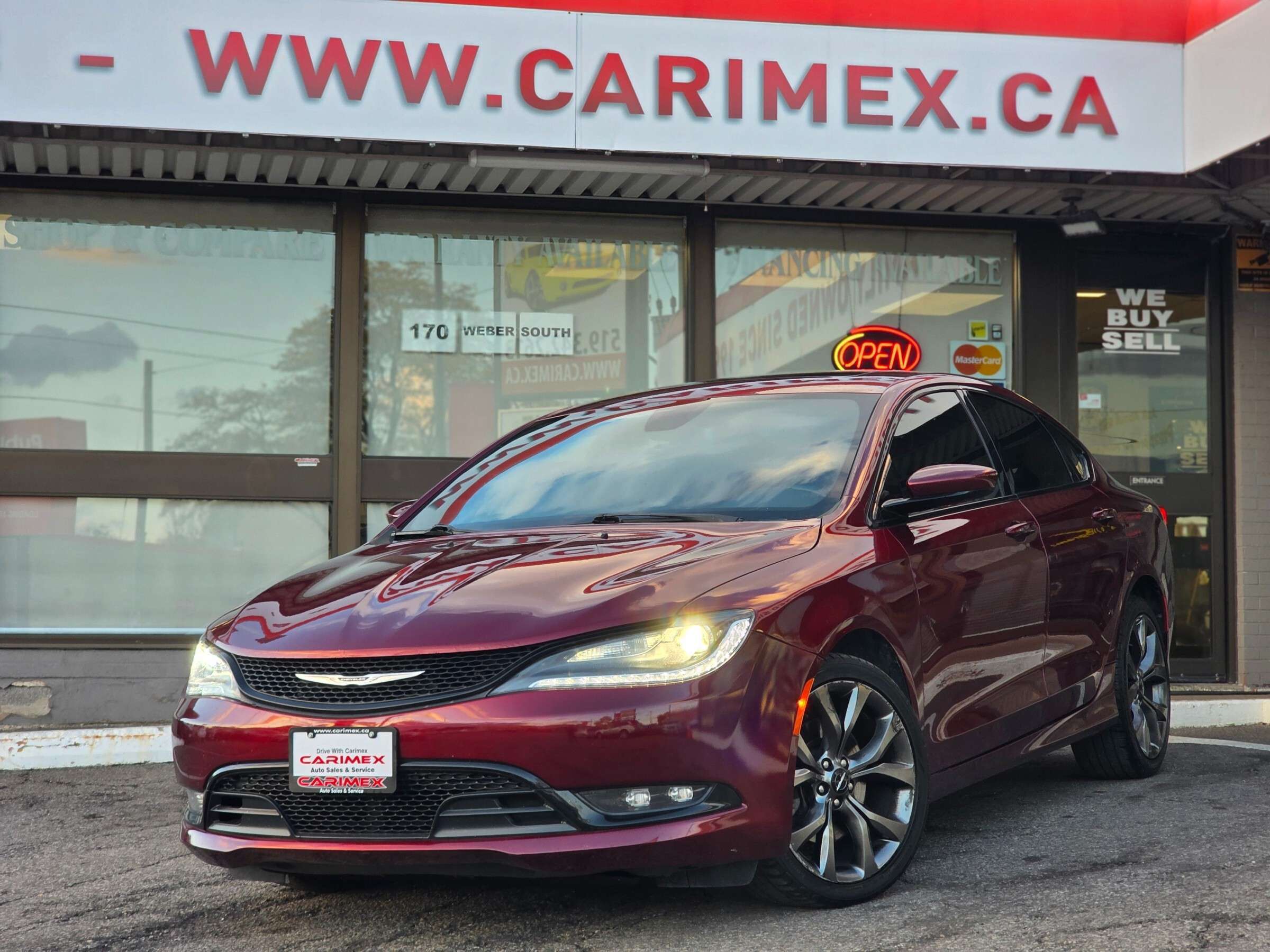 2015 Chrysler 200 S V6 AWD | Sunroof | Alpine Sound | Heated Seats |