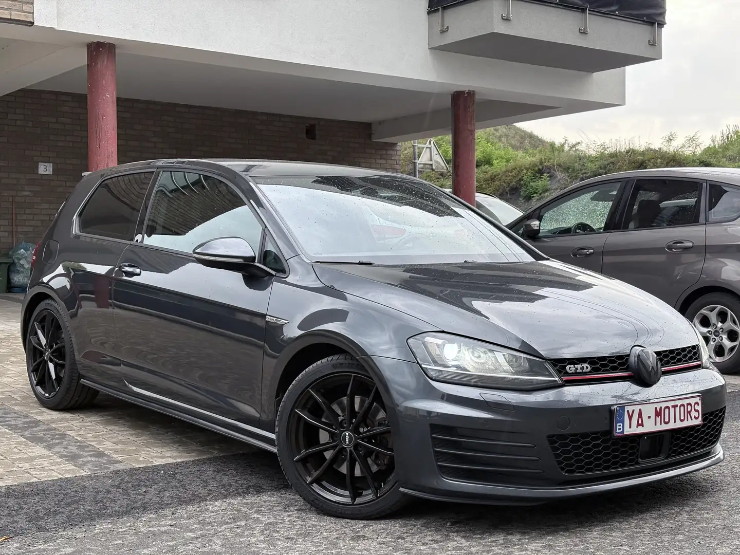 Volkswagen Golf GTD 2.0 CR TDi DSG - Volant Carbone - EURO 6 -GARANTIE Grigio - 1
