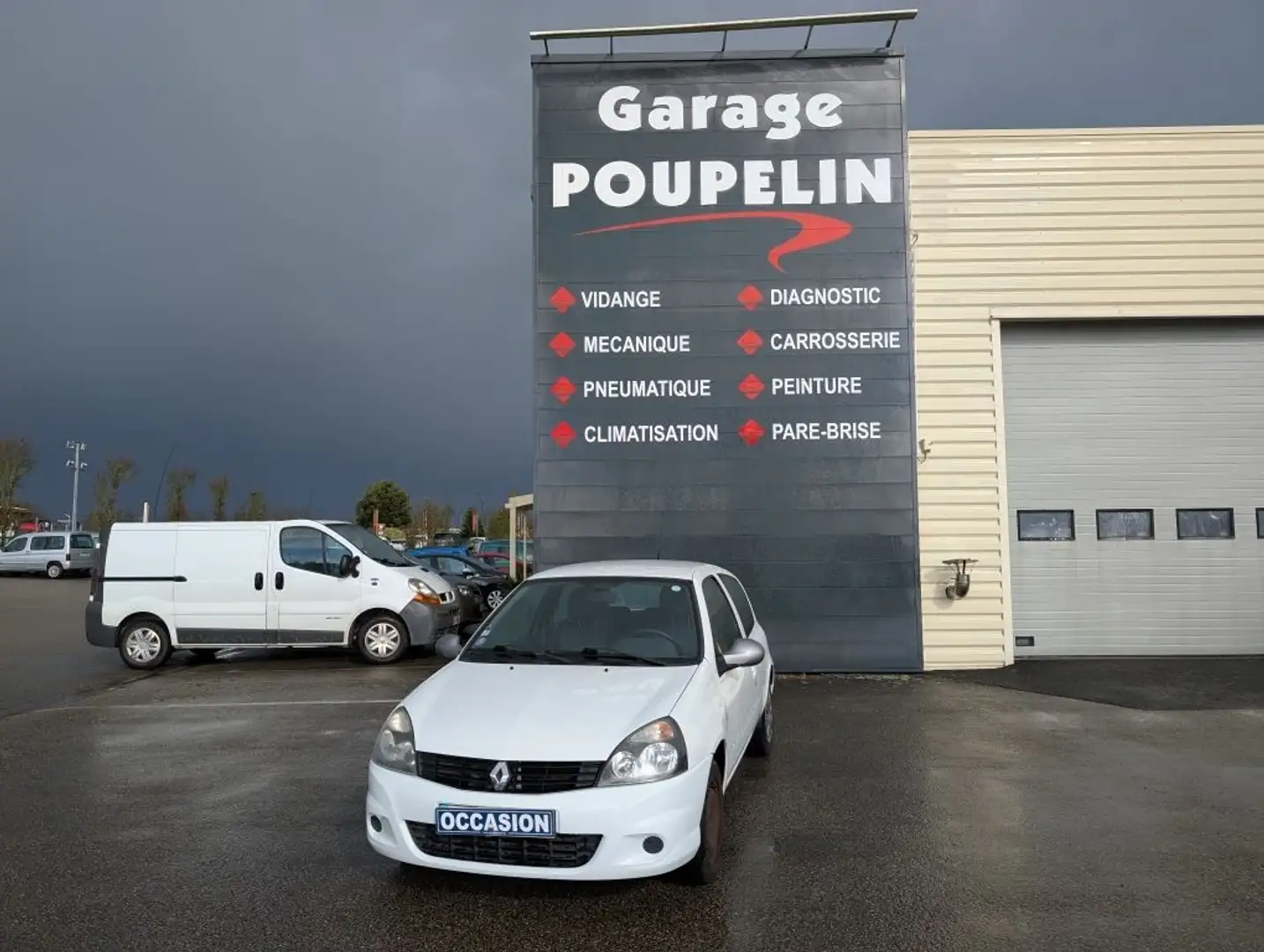 Renault Clio 1.2 16V 75CH BYE BYE 5P Blanc - 1