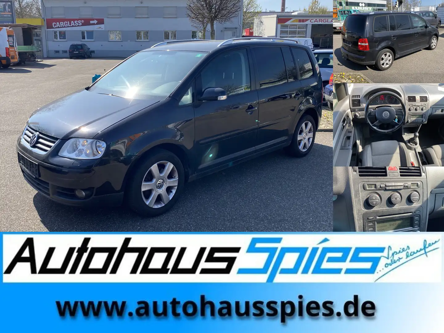 Volkswagen Touran 2.0 FSI  Highline ## Motorlauf unrund ## Zwart - 1