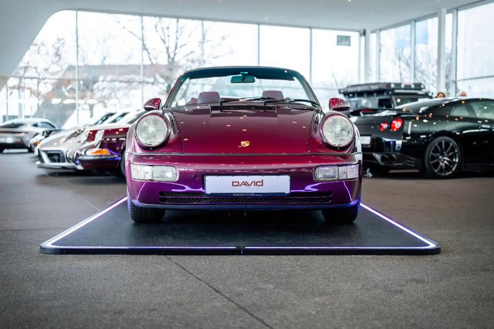 Porsche 964 Carrera Cabrio WTL *Amethyst*Deutsch*Rev. Mauve - 2