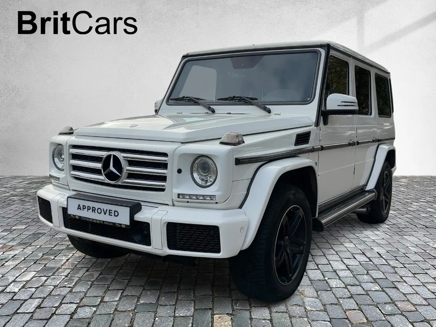 Mercedes-Benz G 500 ACC NAVI TWA 4xSHZ AHK LEDER SD Sportausp. Blanc - 2