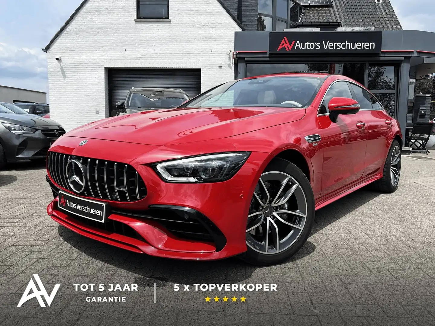 Mercedes-Benz AMG GT 43 4-Door ** Sunroof | Ventilated Seats | 360 Cam Rouge - 2