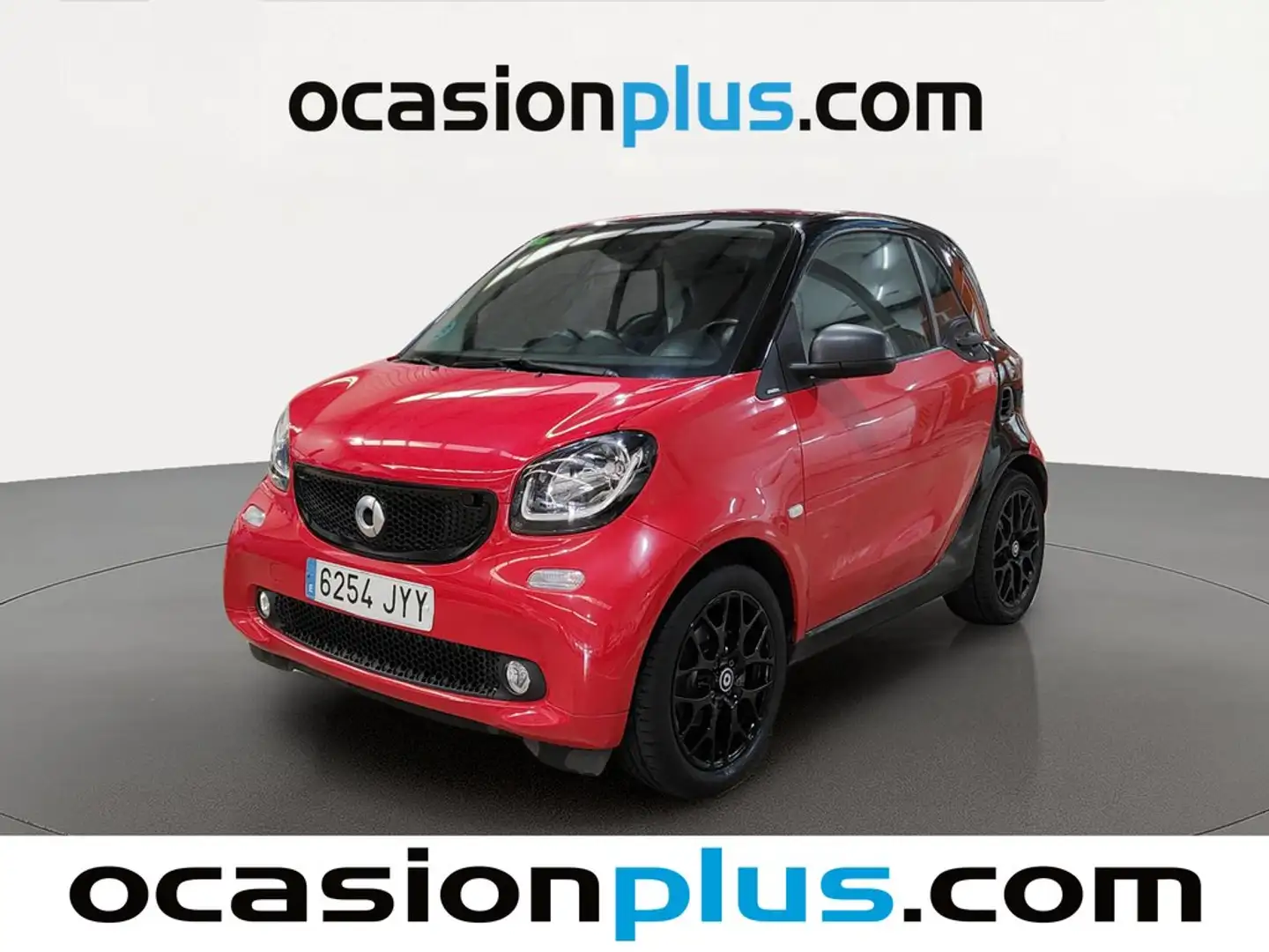 smart forTwo Coupé 66 Prime Aut. Rojo - 1