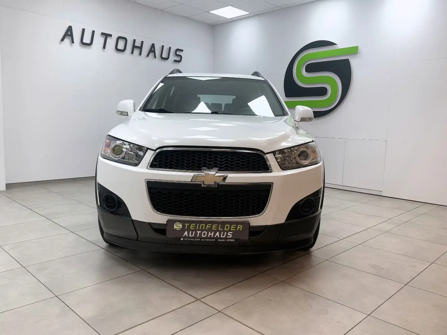 Chevrolet Captiva 2.2 D LS / 7 SITZE / KLIMA / ALUFELGEN Weiß - 2