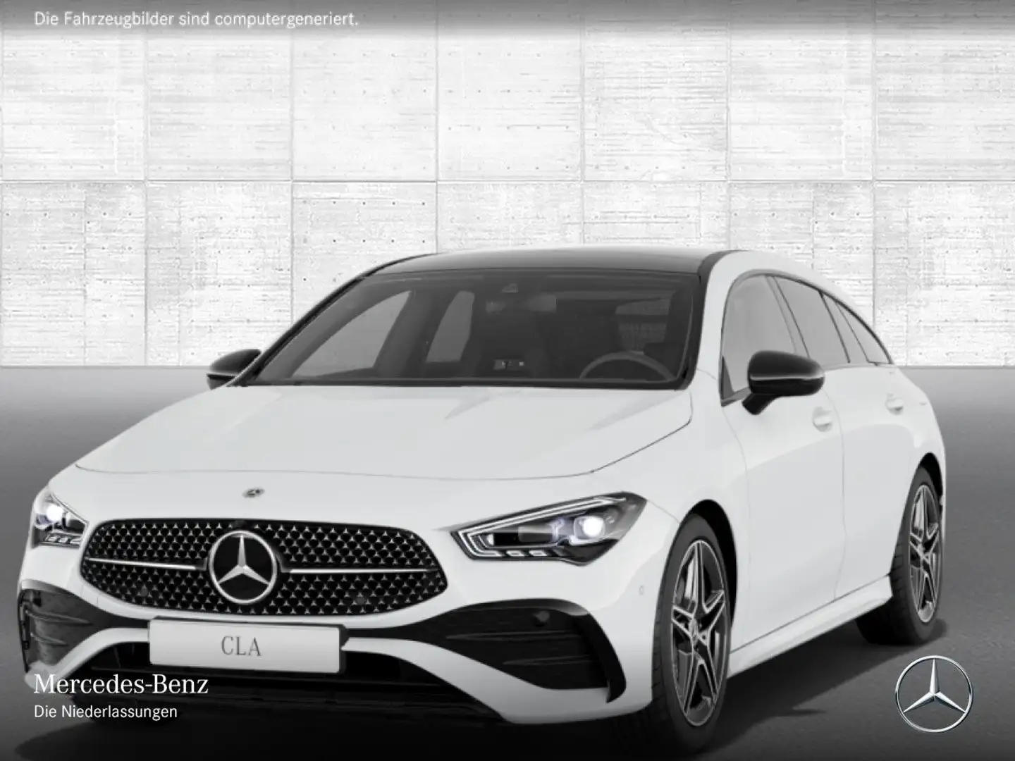 Mercedes-Benz CLA 250 4M AMG+NIGHT+PANO+360°+AHK+MULTIBEAM+TOTW Blanc - 2