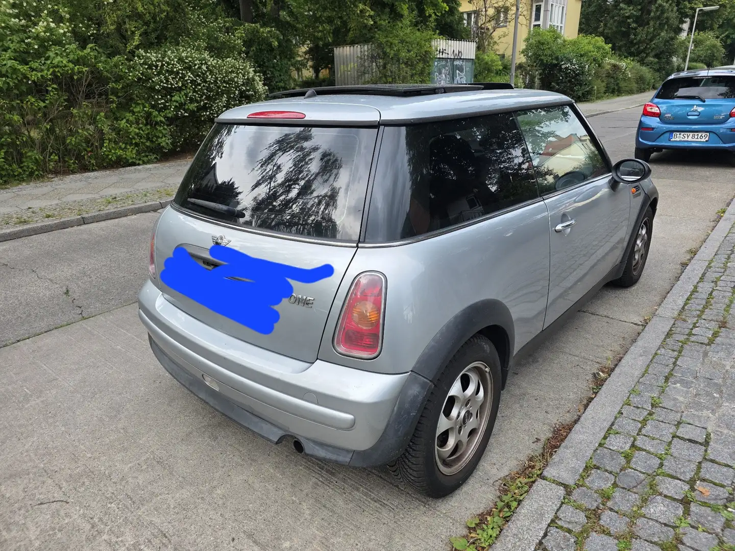 MINI Cooper Automatik TÜV bis 12,/2025 Argintiu - 2