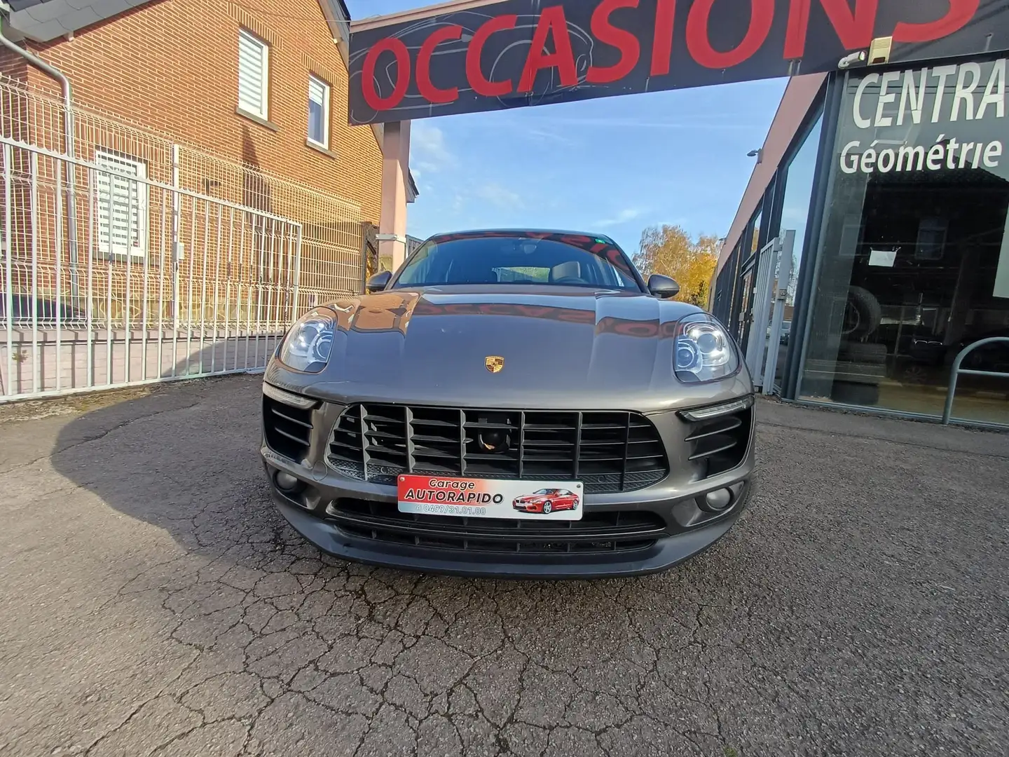 Porsche Macan Macan S 3.0 V6 Bi-Turbo PDK Gris - 2