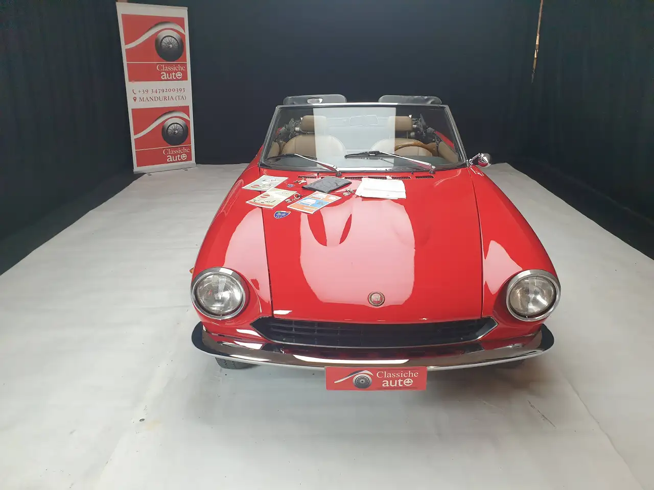 Fiat 124 Spider certif. ASI con C.R.S., foto 4