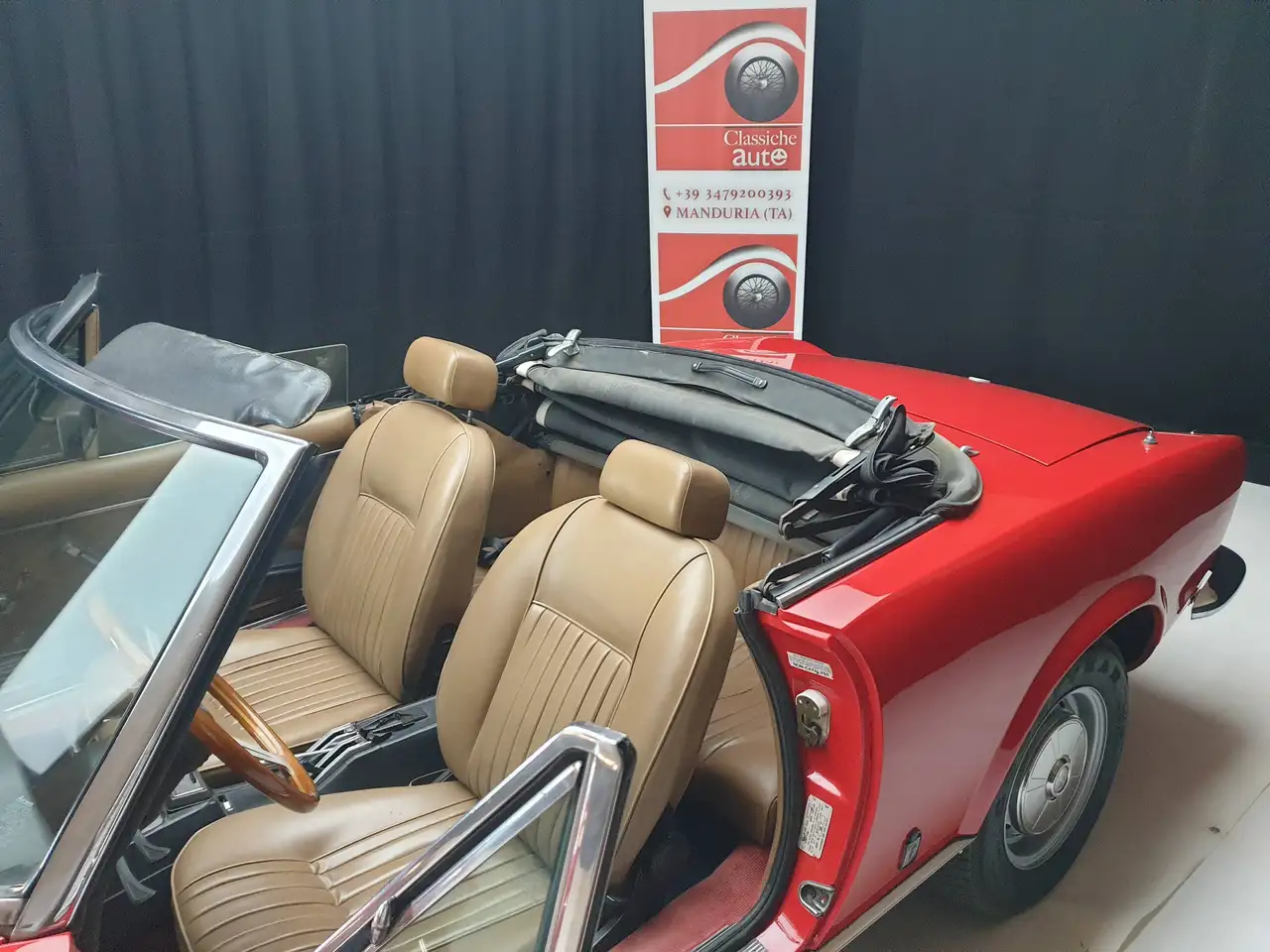 Fiat 124 Spider certif. ASI con C.R.S., foto 7