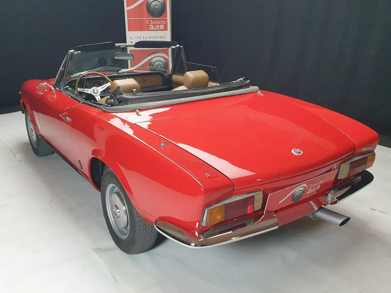 Fiat 124 Spider certif. ASI con C.R.S., foto 9