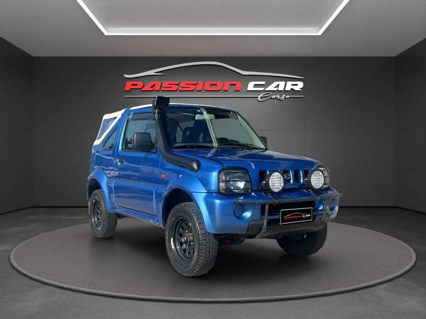 Suzuki Jimny Jimny 1.3 16v 4wd cabrio Top E3 Bleu - 1