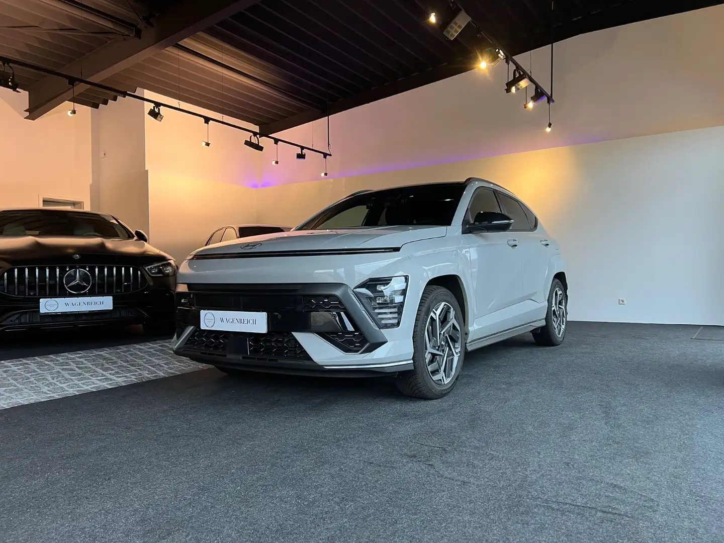 Hyundai KONA Hyundai Kona N Line Hybrid ab144€ monatlich Grau - 2