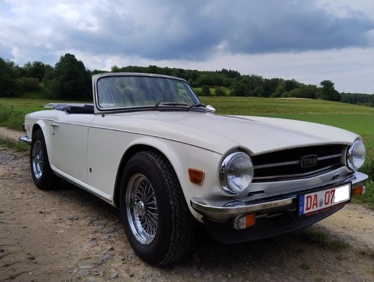 Triumph TR6 Weiß - 1