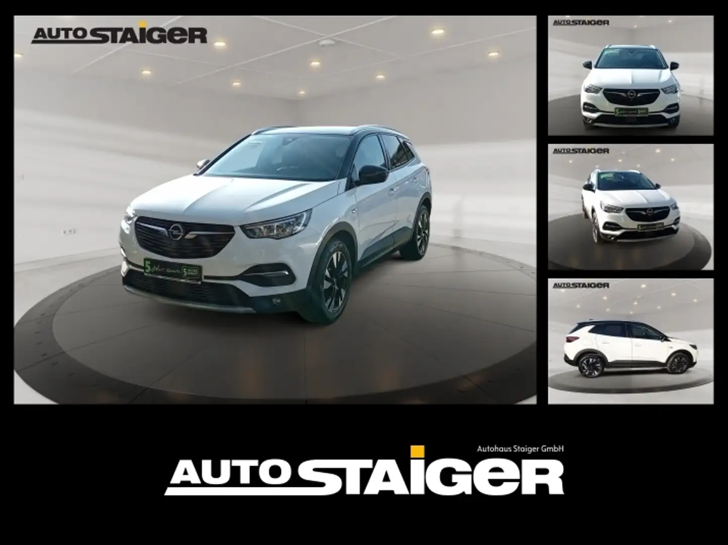 Opel Grandland Elegance Automatik Frontscheibenheizung, Blanc - 1