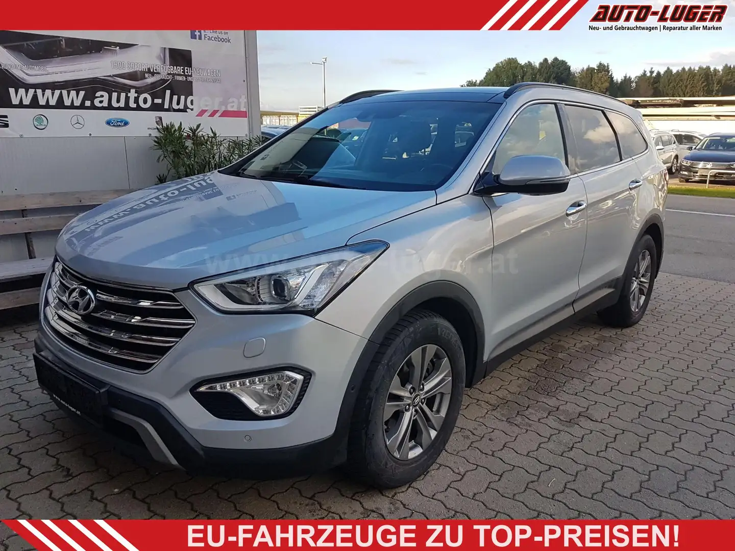 Hyundai Grand Santa Fe Style 4WD 2.2 CRDI 145 kW (197 PS), Autom. 6-Ga... Silber - 1