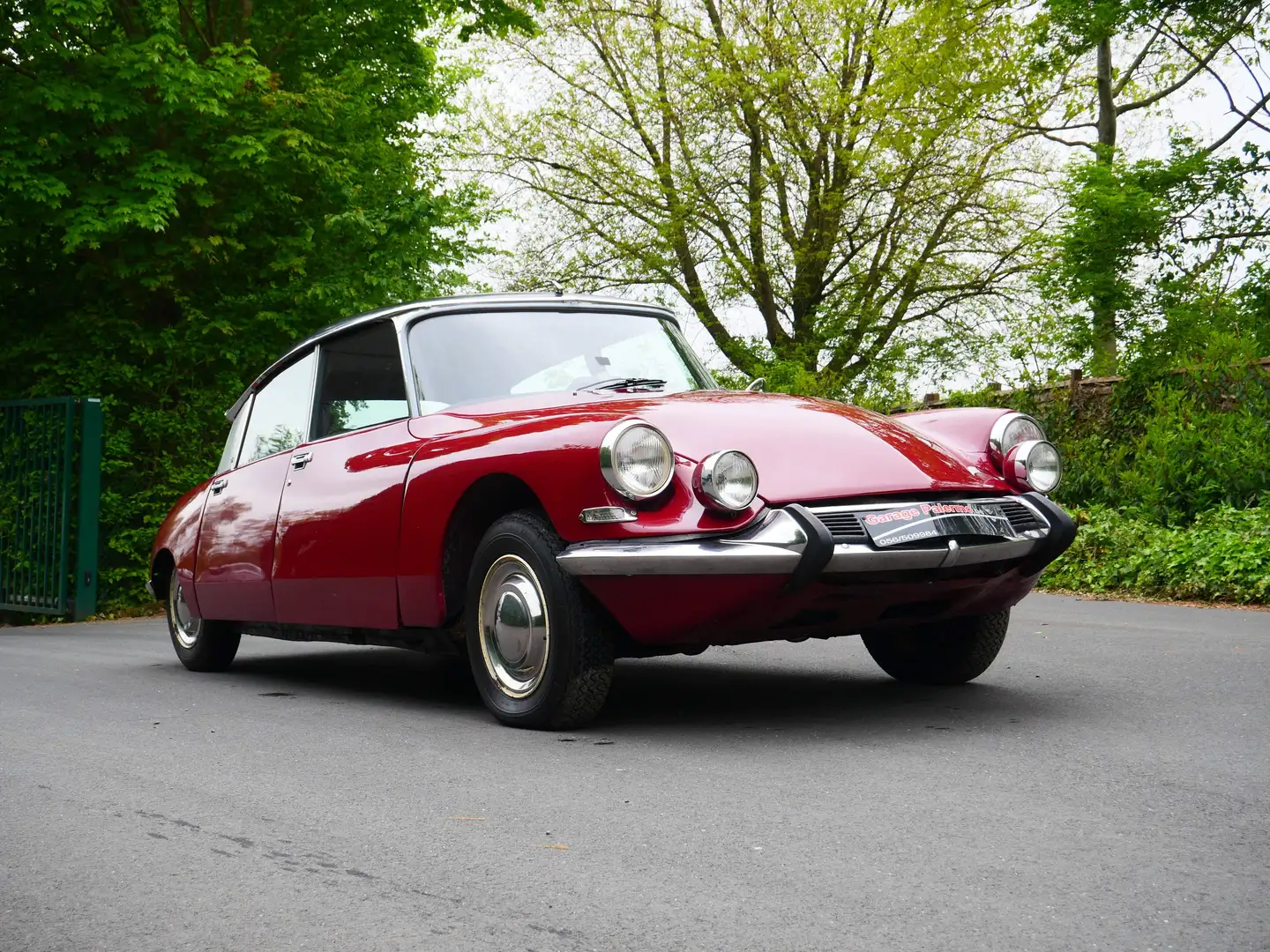 Citroen DS DS21 Manueel servo 5 Vitesses Rouge - 2