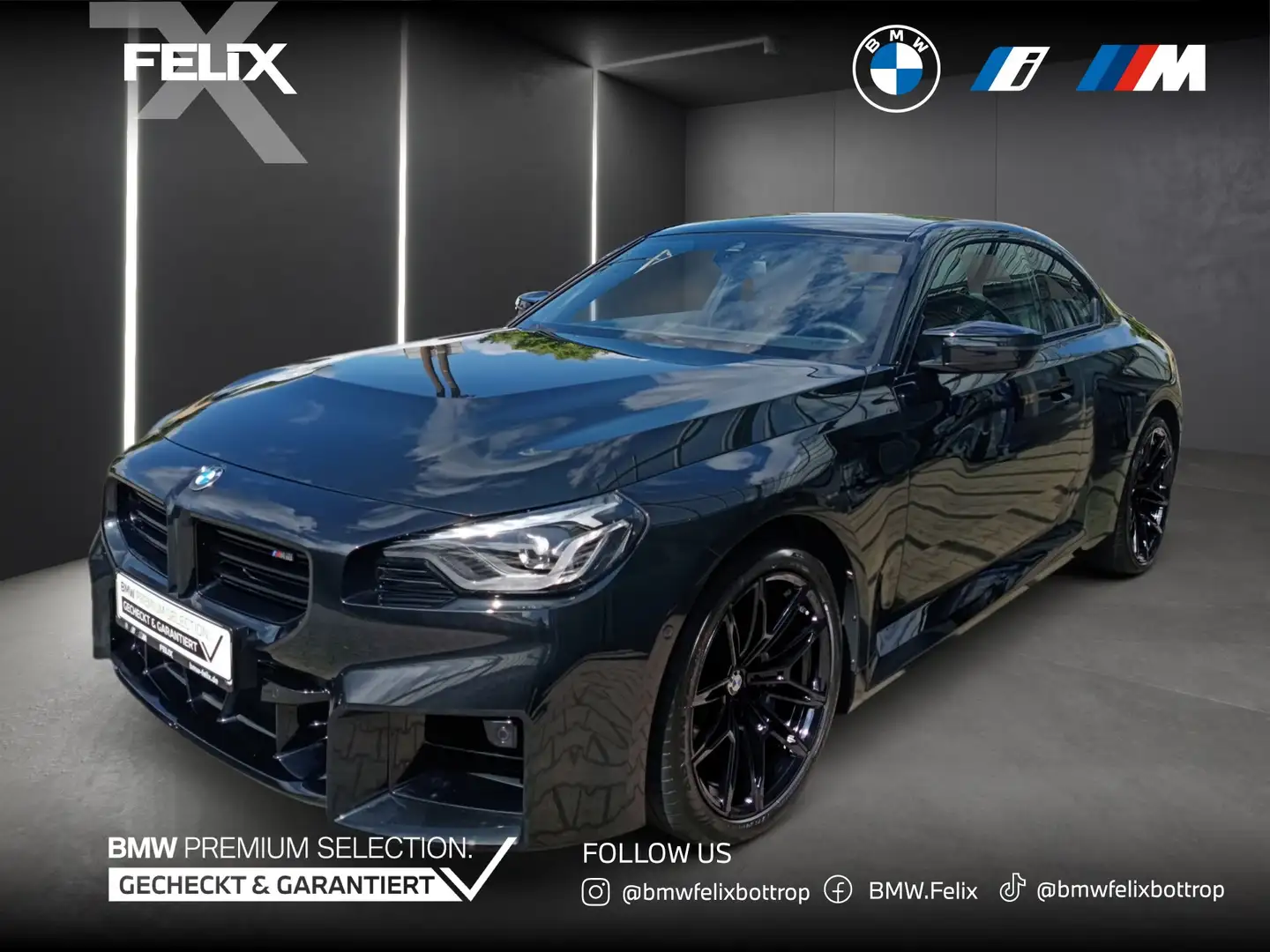 BMW M2 Coupé 19"/20"ALU+M DKG+DR.ASSISTANT+KEIN MIETWAGEN Negro - 1