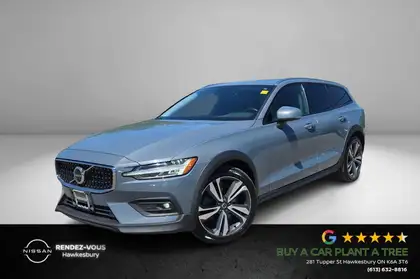 Gray 2024 Volvo V60 Wagon All-Wheel Drive 8-Speed Automatic