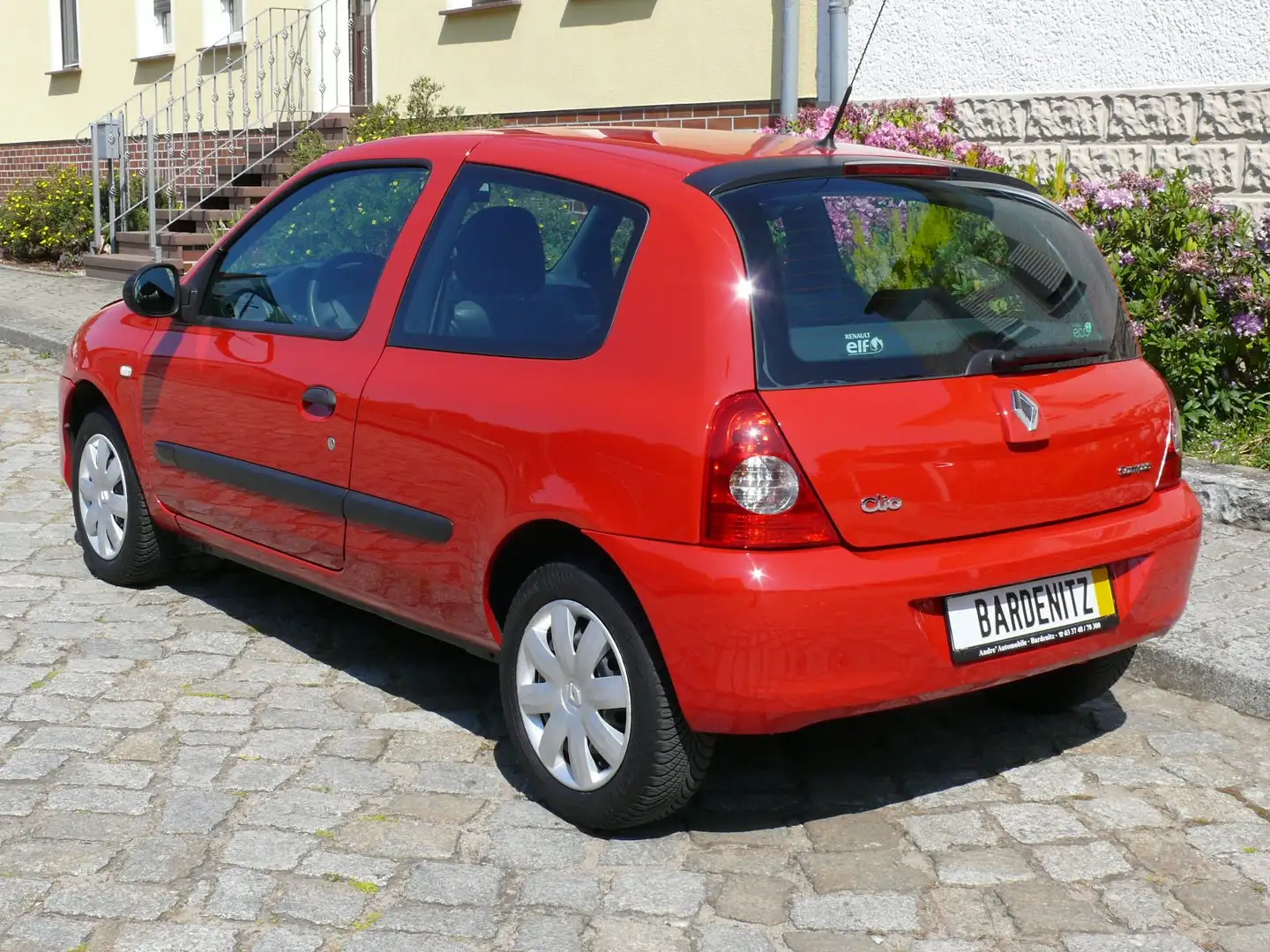 Renault Clio Campus Authentique erst 42 TKM 1.Hand Top Rouge - 2