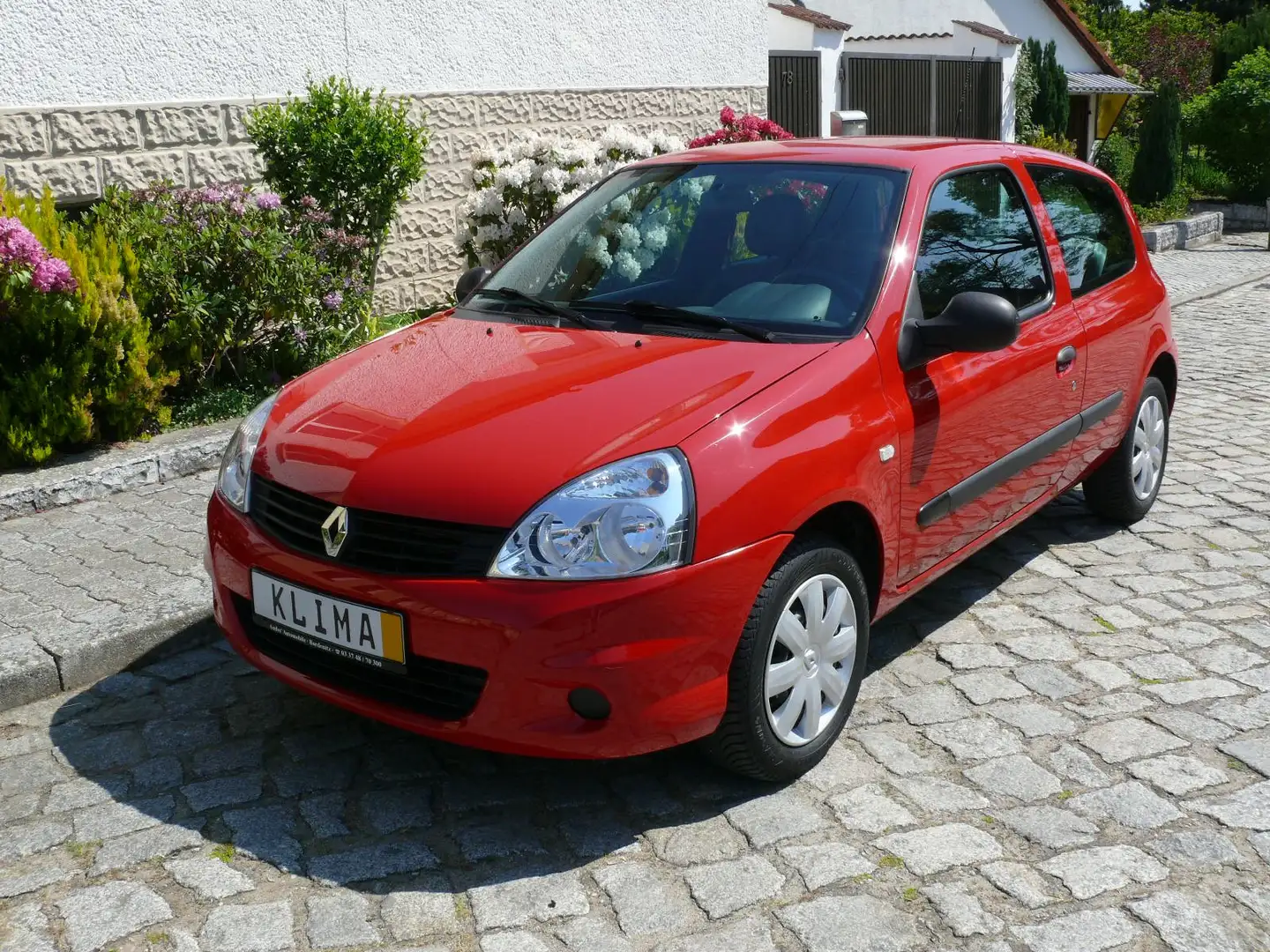 Renault Clio Campus Authentique erst 42 TKM 1.Hand Top Rouge - 1