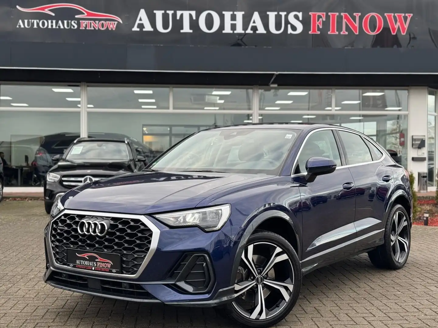 Audi Q3 Sportback 40TDI QUATTRO S-TRONIC"S-LINE"AMBIE Blau - 1