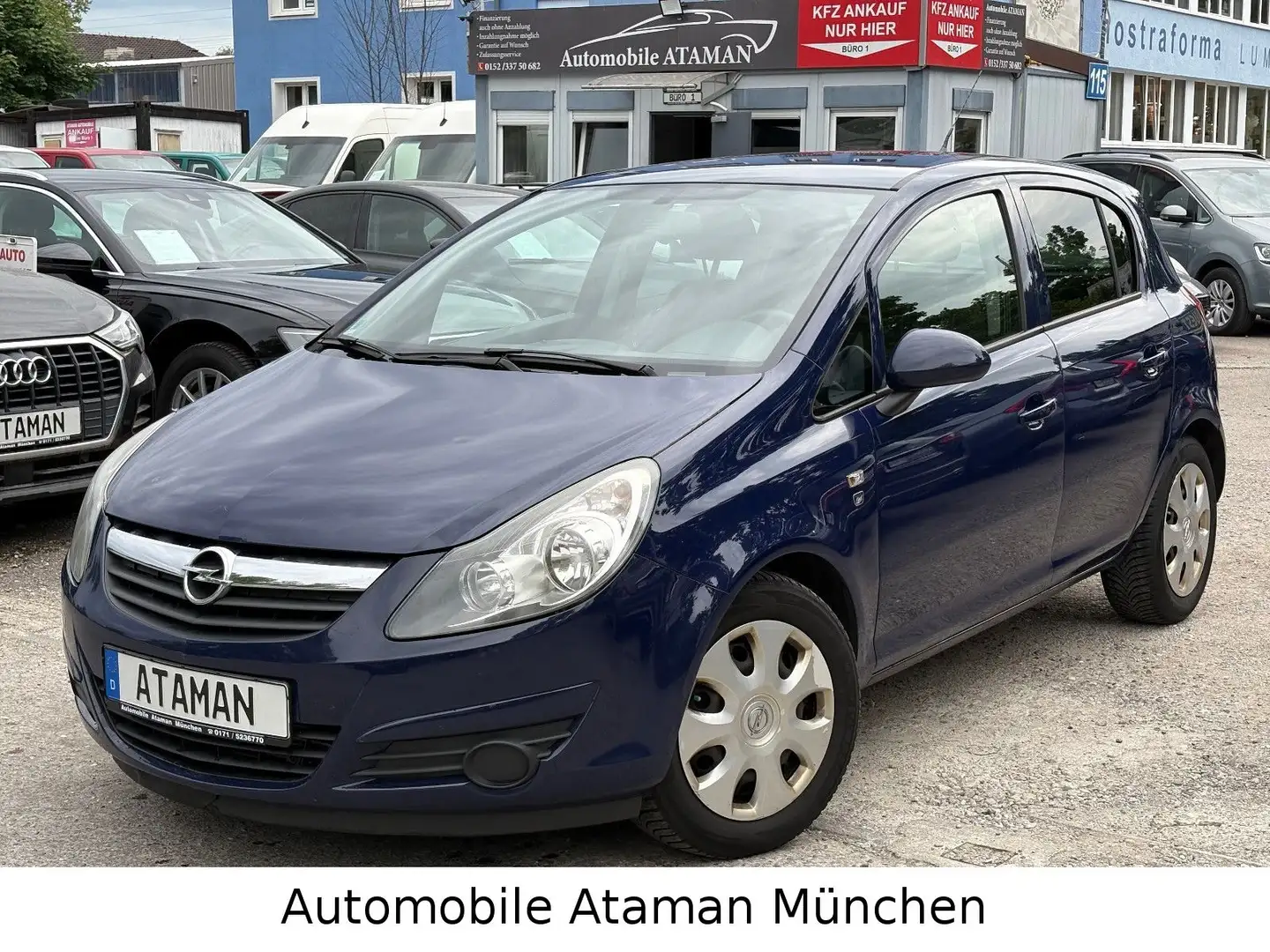 Opel Corsa D CDTI Edition 111 Jahre / Klima / 5-türig Blauw - 1