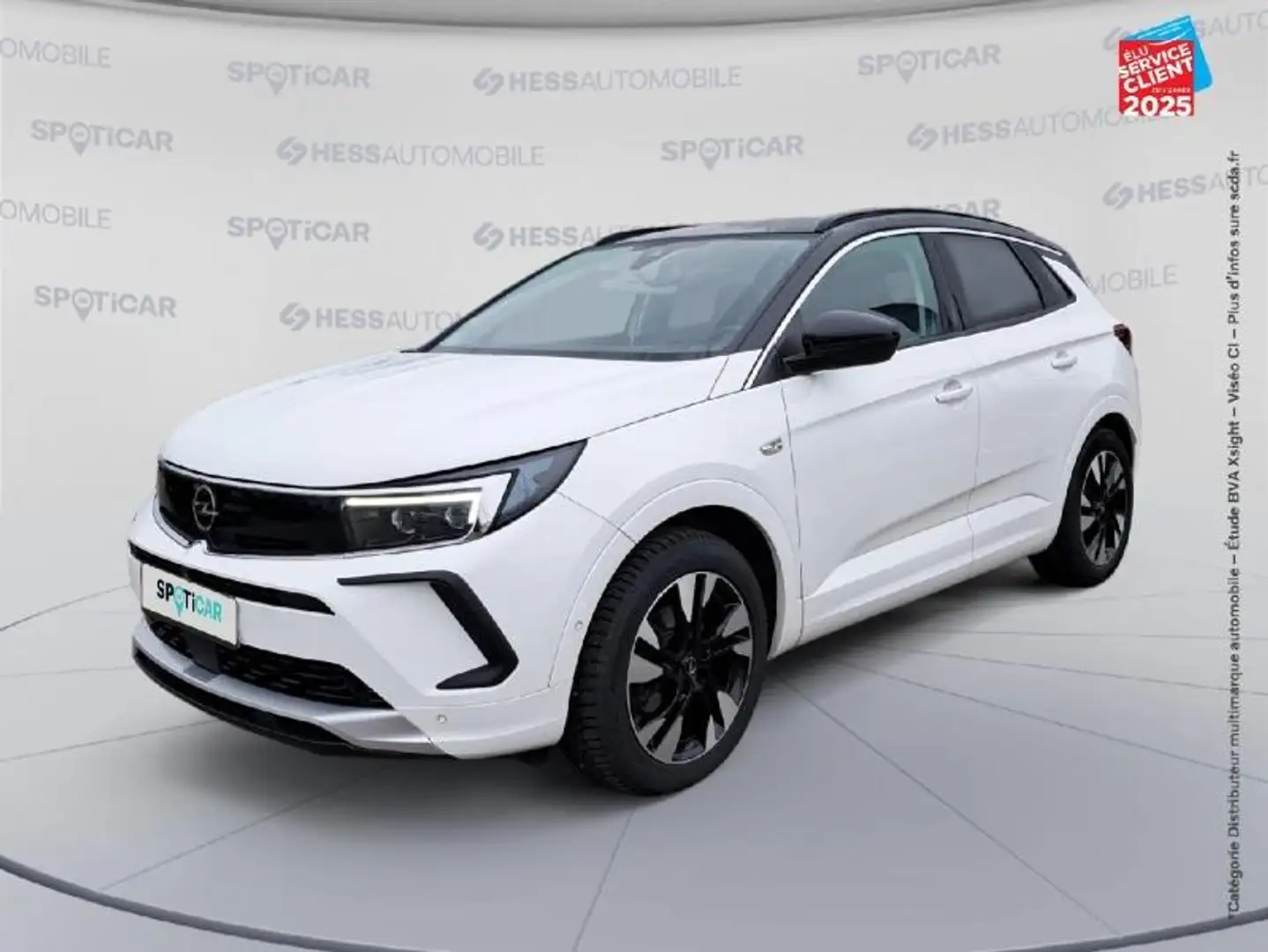 Opel Grandland X 1.5 D 130ch Ultimate BVA8 Noir - 1