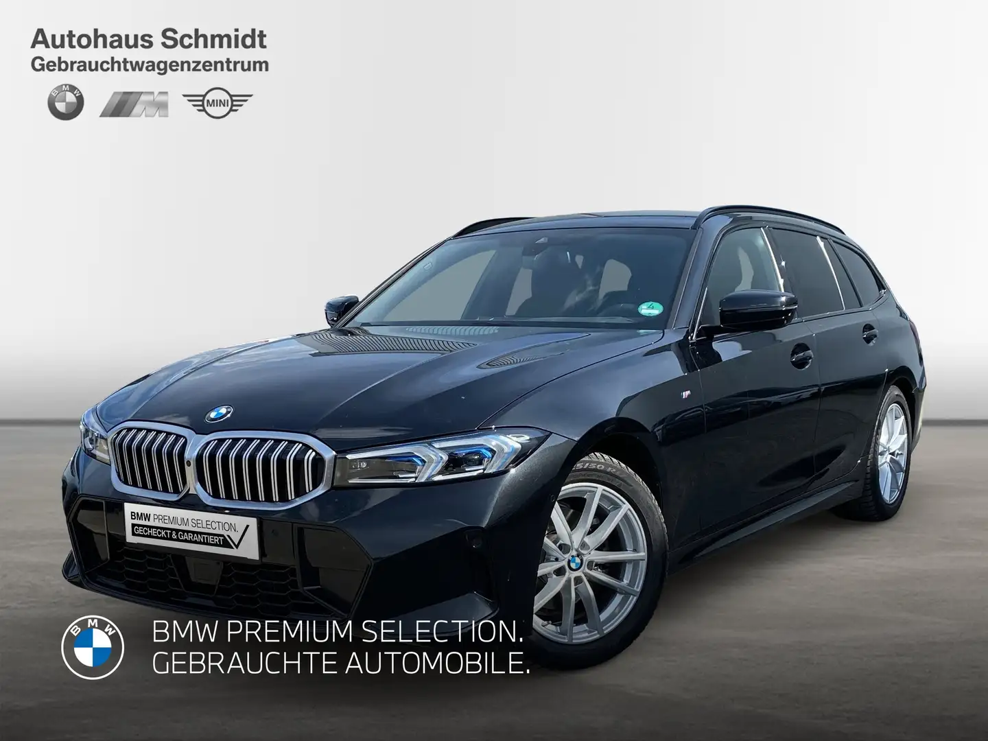 BMW 320 i Touring 299€ netto o. Anz*M Sportpaket*HiFi*DAB* Schwarz - 1