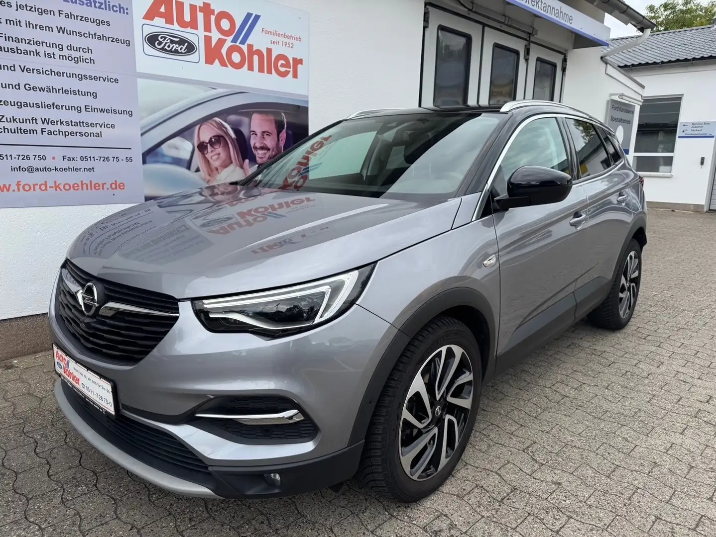 Opel Grandland X Ultimate 1,2l Automatik Gris - 1