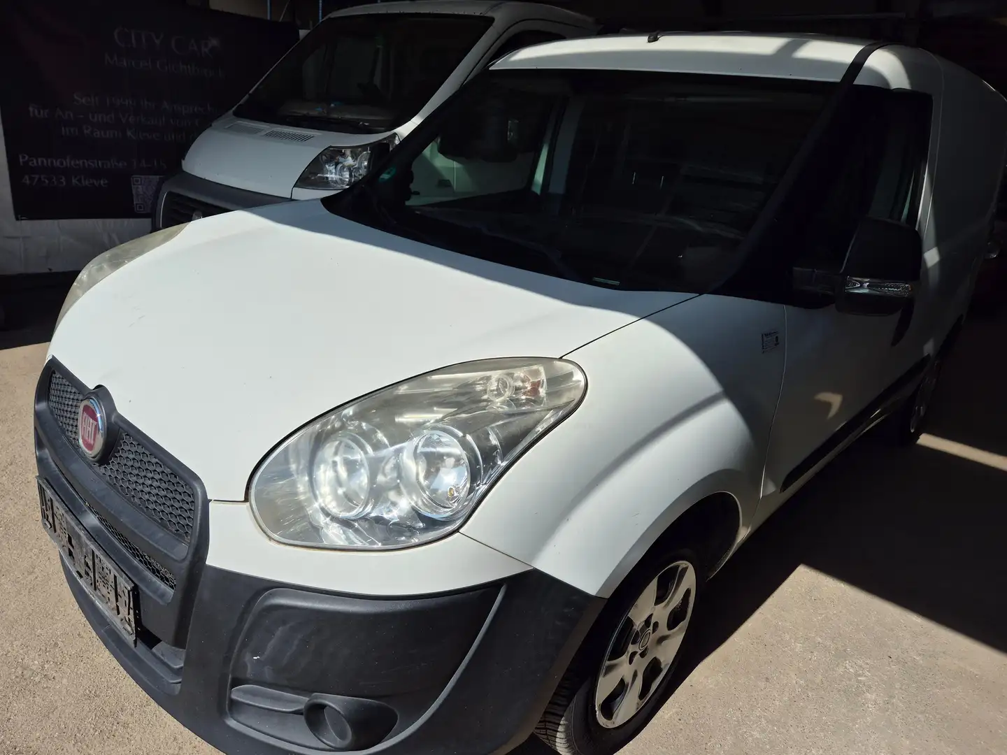 Fiat Doblo Basis Kasten Bílá - 1