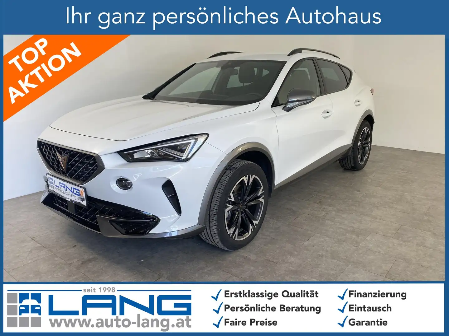 CUPRA Formentor 1.5 TSI DSG OPF LED*ACC*RFK 110 kW (150 PS), Au... Weiß - 1