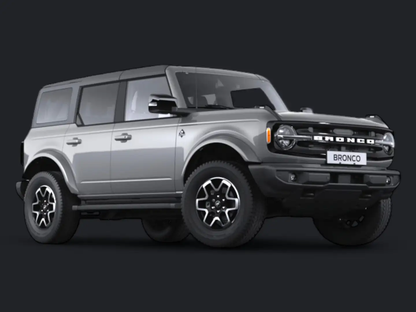 Ford Bronco Outer Banks 2.7 4x4 Automatik | 360° CAM | NAVI Grey - 2