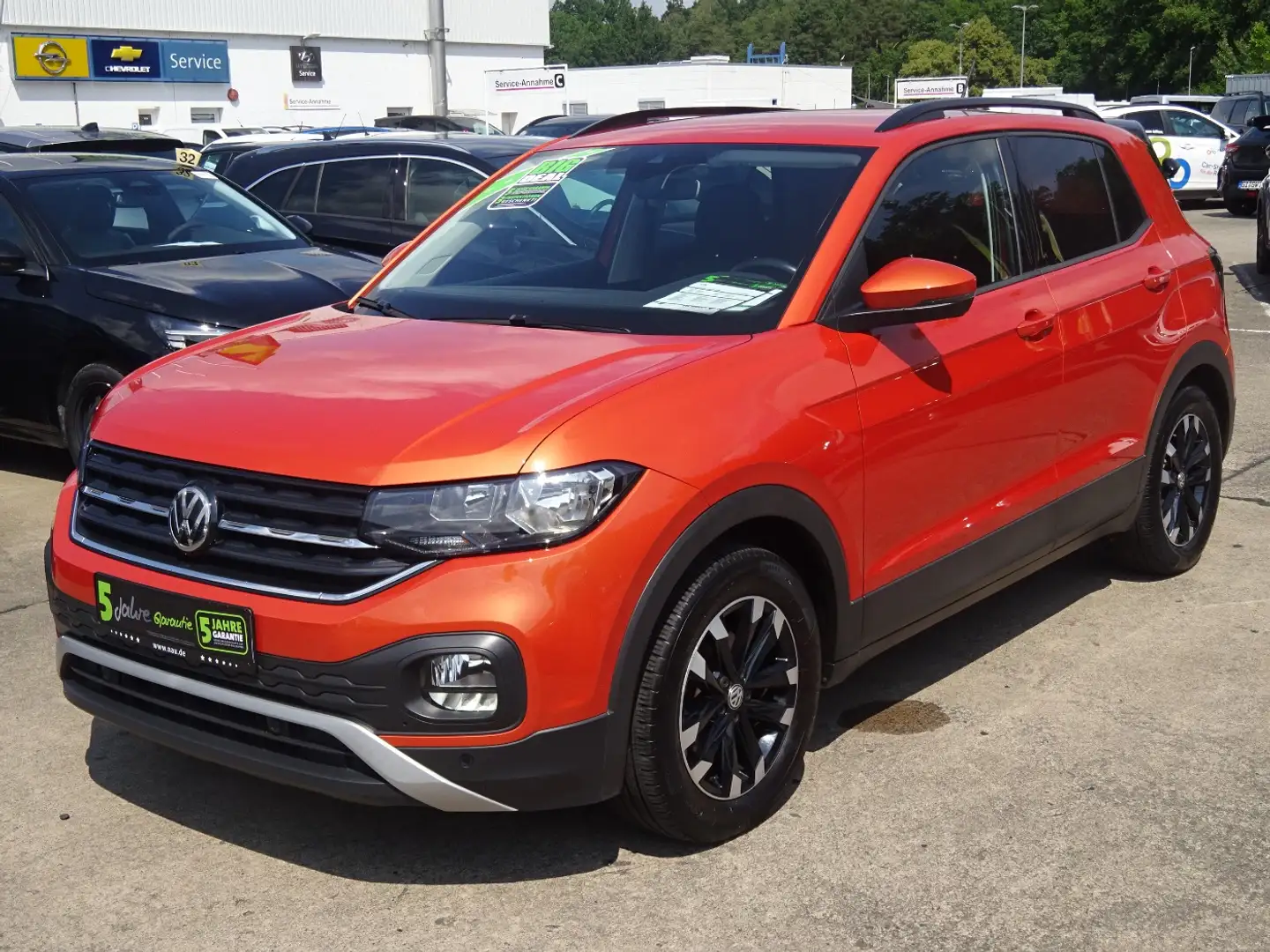 Volkswagen T-Cross 1.0 TSI Life Inspektionspaket BigDeal! Orange - 2