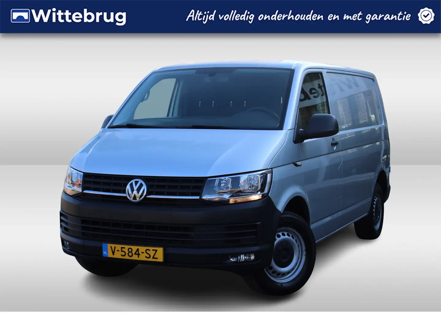 Volkswagen T6 Transporter 2.0 TDI 102pk L1H1 Comfortline / Navigatie / Airco Argent - 1
