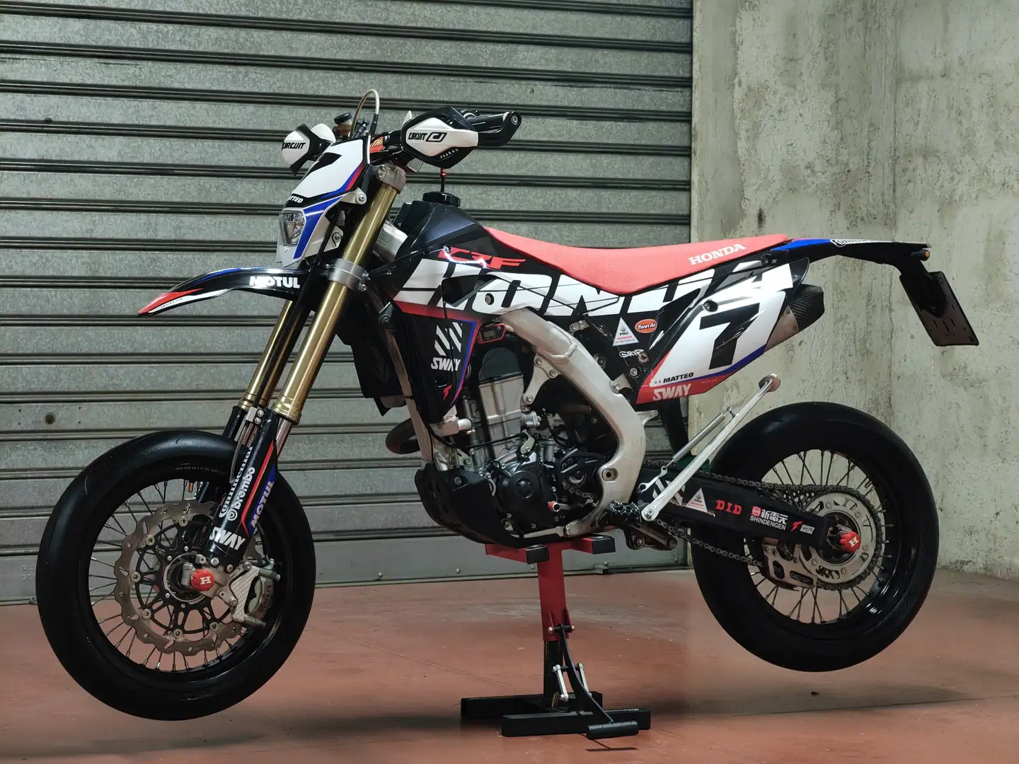 Honda CRF 450 RX Supermoto Noir - 2